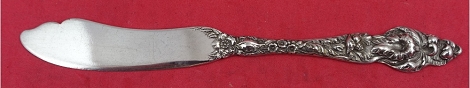 Butter Spreader flat handle w/ notch 5 7/8